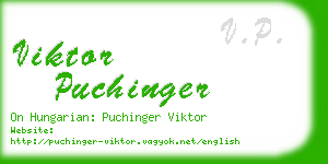 viktor puchinger business card